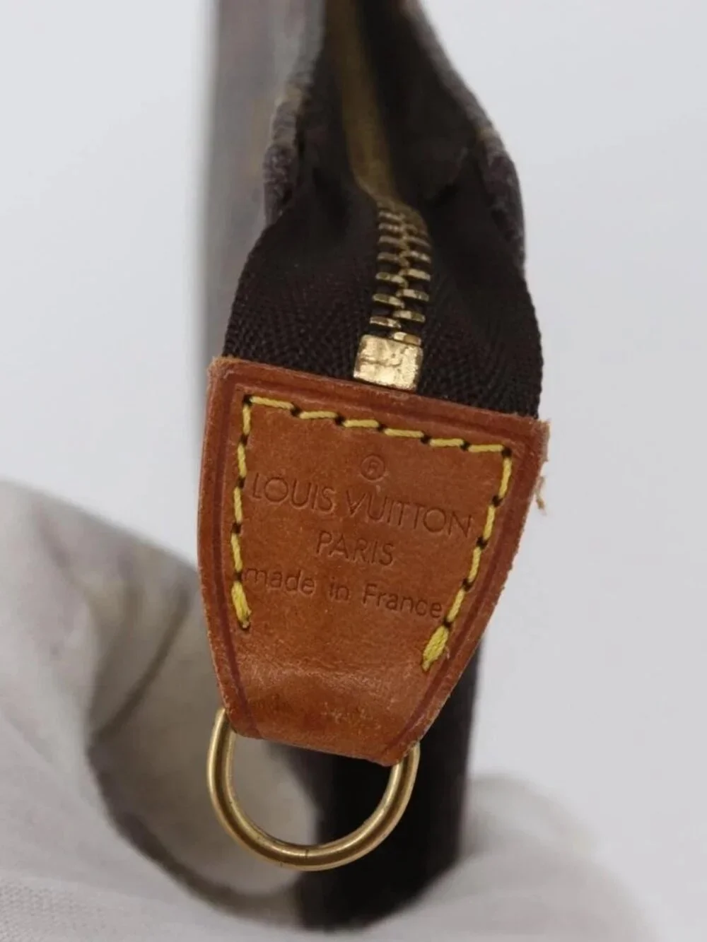 LOUIS VUITTON Monogram Bucket PM Accessory Pouch LV Auth 172492